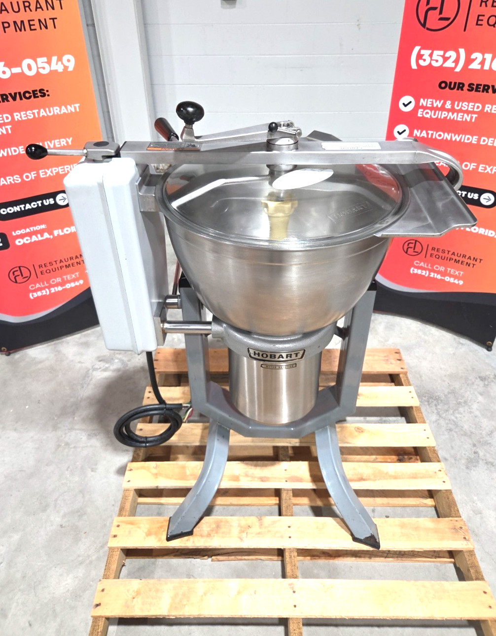 LATE MODEL HOBART HCM 450 45QT VCM w/ Blades, and MORE – 5 HP 200V – Watch Video