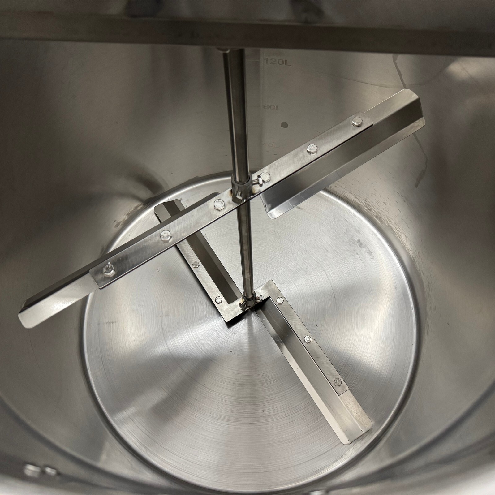 240L Stainless Steel Food Mixer Automatic Electric LPG Frying Stirrer Pot 110V