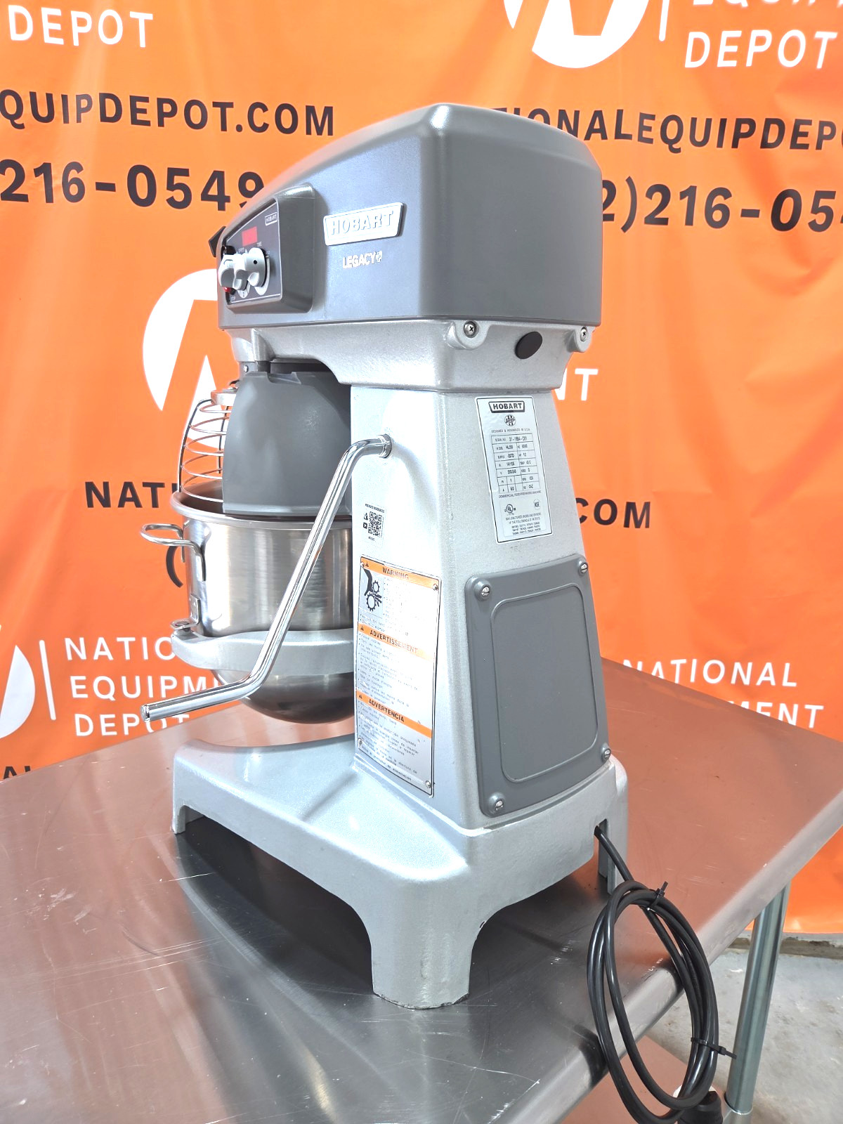 2023 HOBART HL200 20QT Mixer W/ Bowl, Hook, Paddle, Whip – Watch Video!