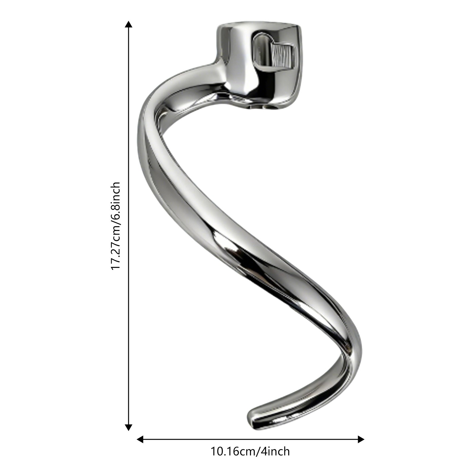 Stainless Steel Spiral Dough Hook Replacement, Dough Mixer Blender Accessories