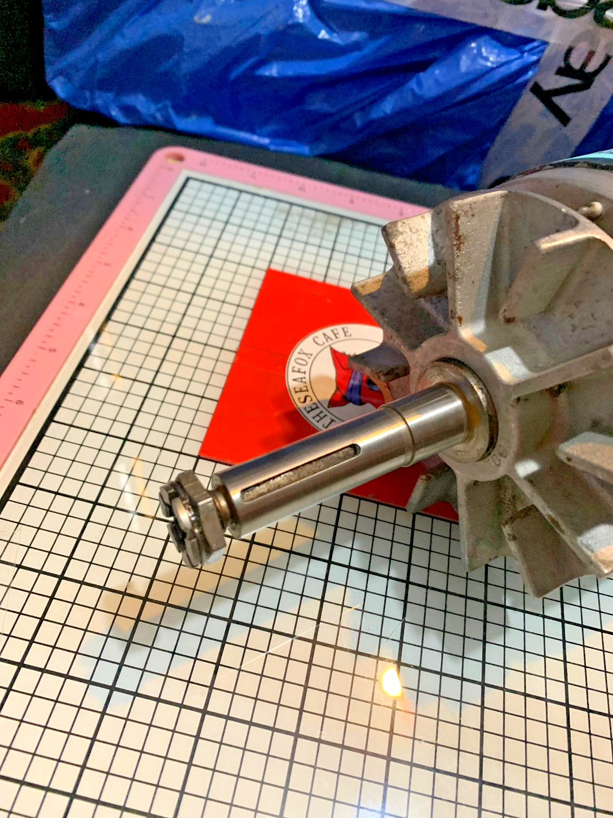 Rotor 115V 1 Phase 60Hz, 22275-259 , OEM Hobart A200T 1st ed. 20 QT Mixer, XINT
