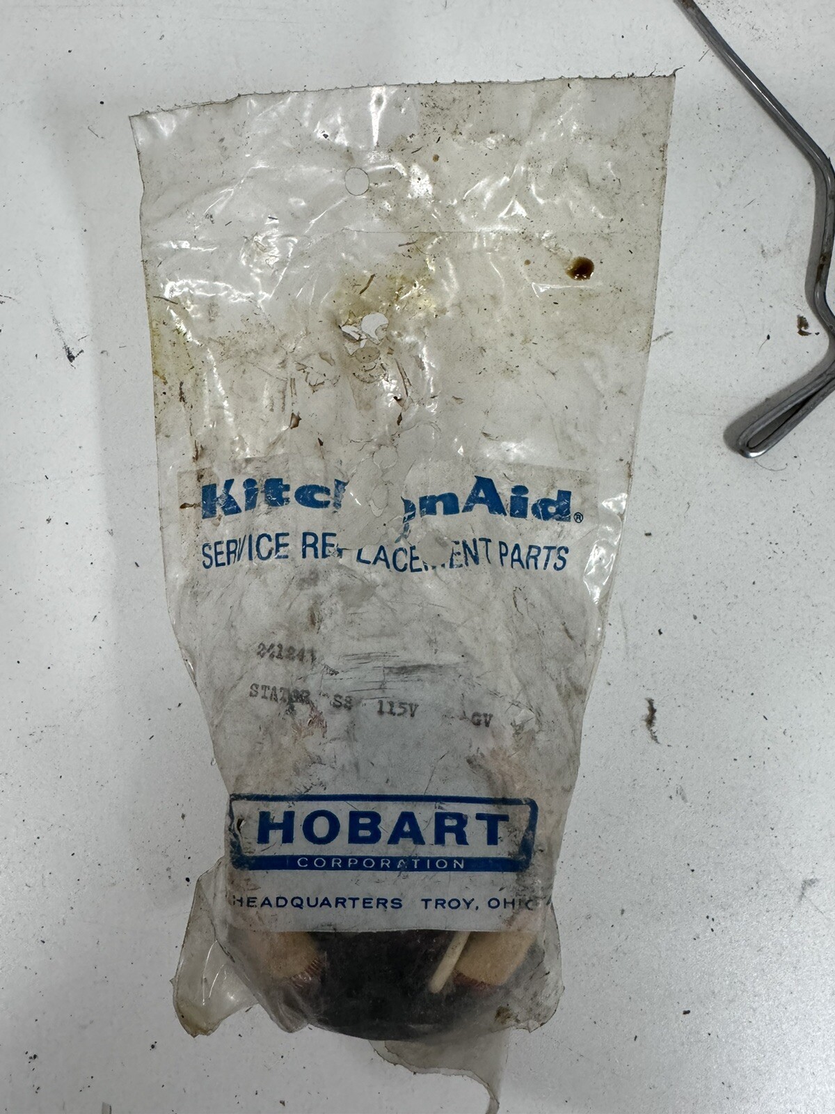 KITCHEN AID/HOBART 278158-c STATOR ASSEMBLY FOR STAND MIXER 241243 BH