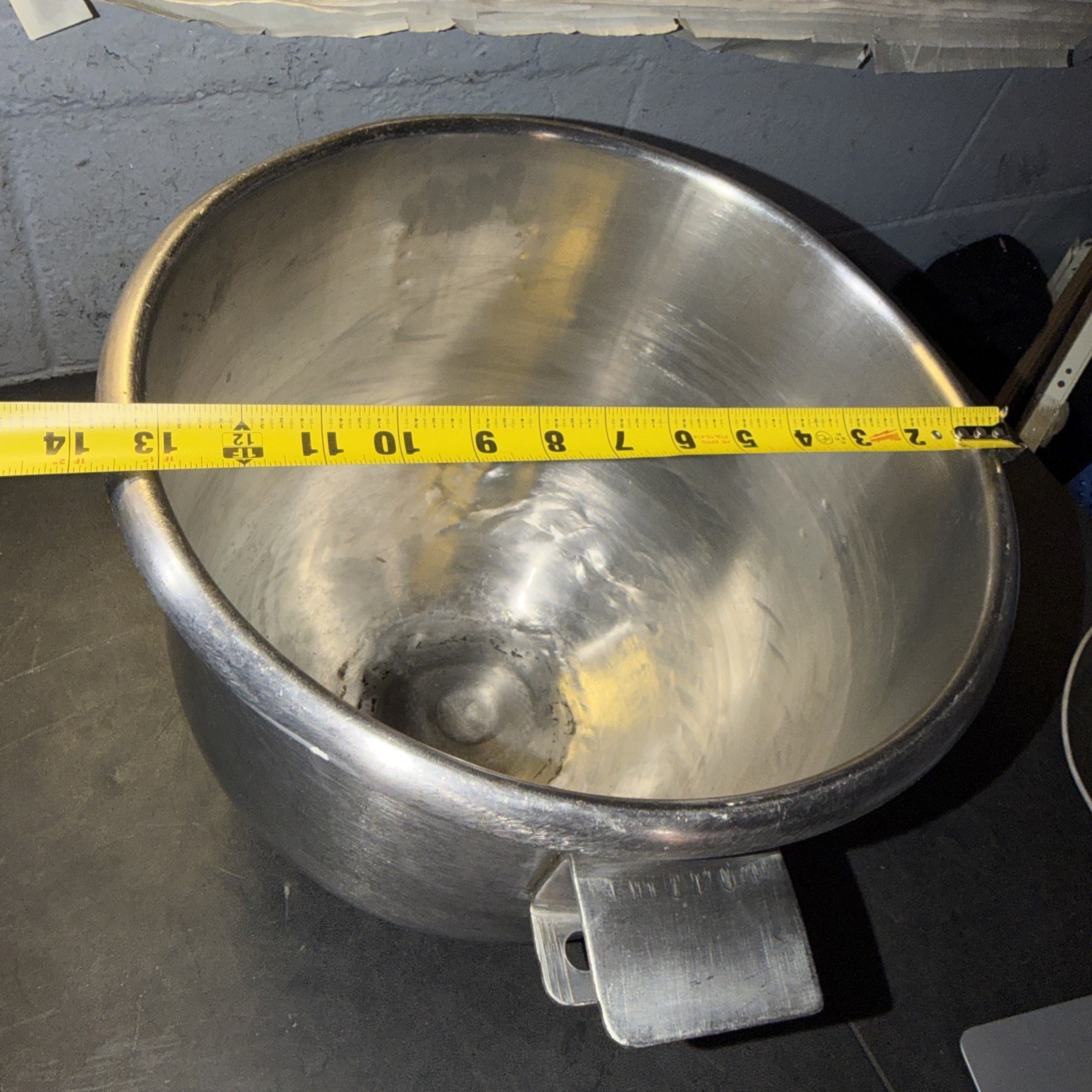 Hobart 20 QT Quart Mixer Stainless Steel Mixing Bowl Fits A-200-20