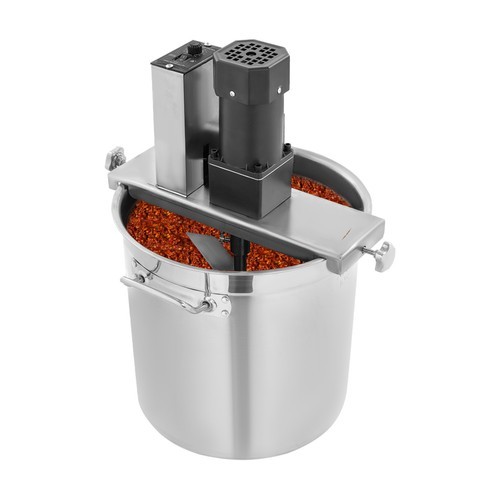 Pot Stirrer Mixer Electric Jam Automatic Mixing Machine w/4-Blade Mixing Scraper