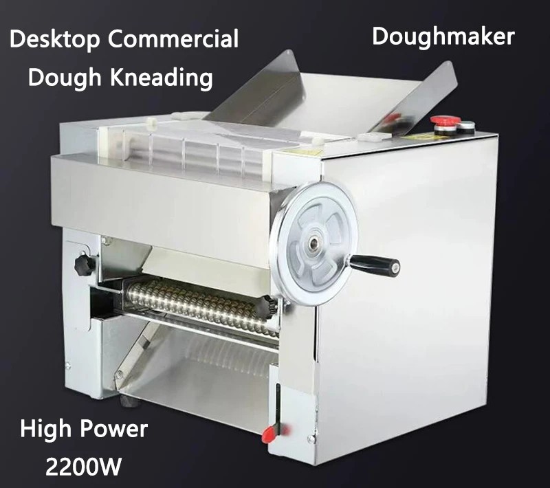 Electric Pasta Roller Benchtop Commercial Automatic Pasta Roller 220V