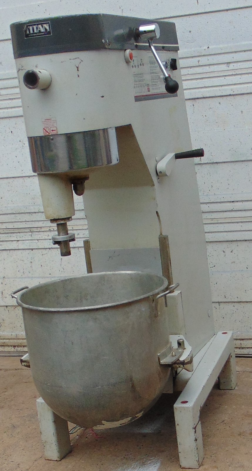 Titan 60qt dough mixer by middleby marshall, 3 phase