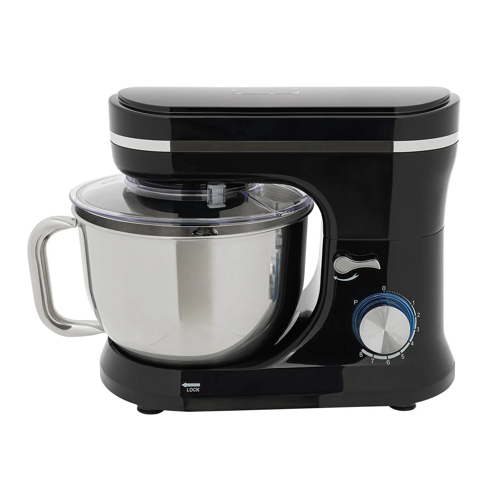 660W Electric Kitchen Food Mixer, Multifunctional Kitchen Mixer 4.5L-Bowl Mixer