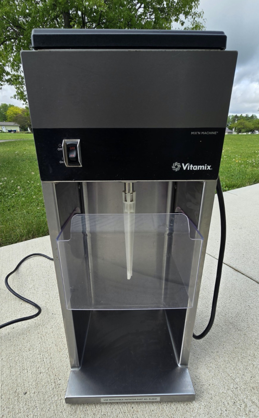 Vitamix Mix’n Machine Milkshake Flurry Dessert Countertop VM0800A Cream Works