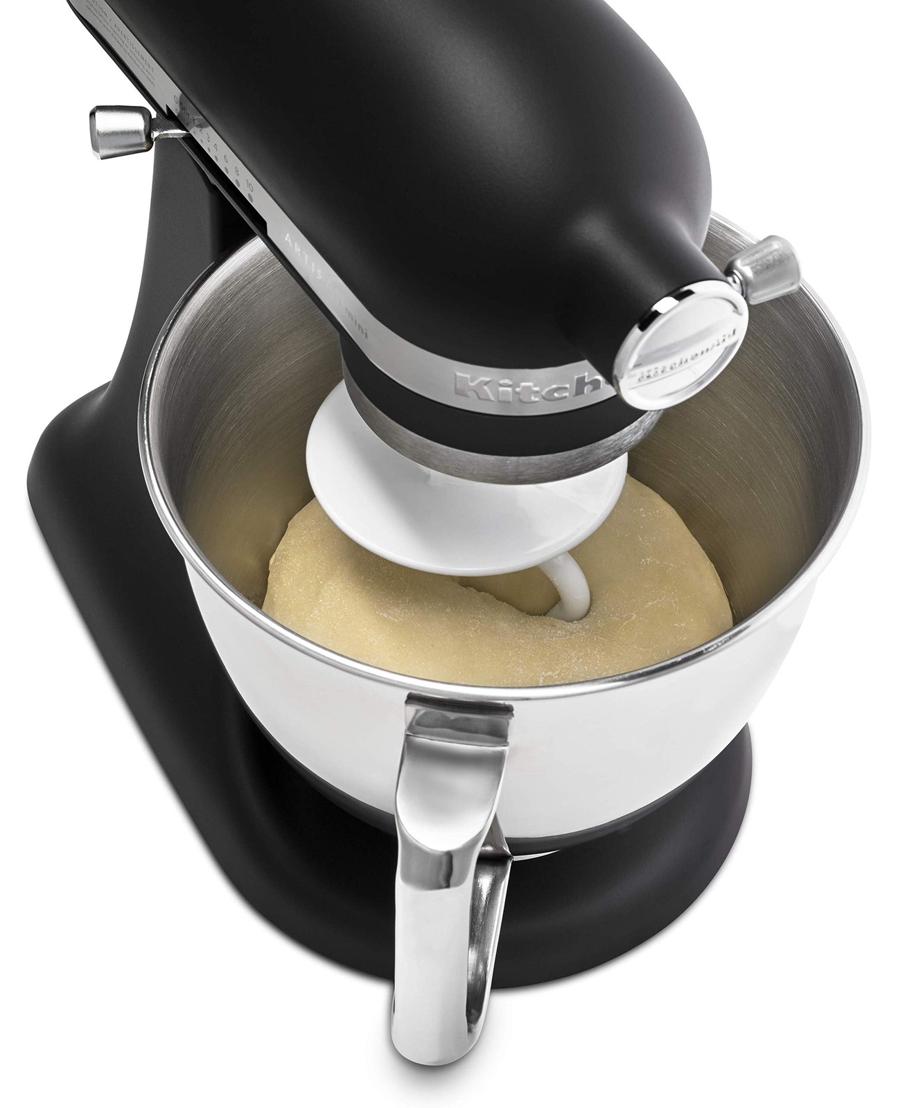 KitchenAid KSM3316XBM Artisan Mini Stand Mixers, 3.5 quart, Black Matte