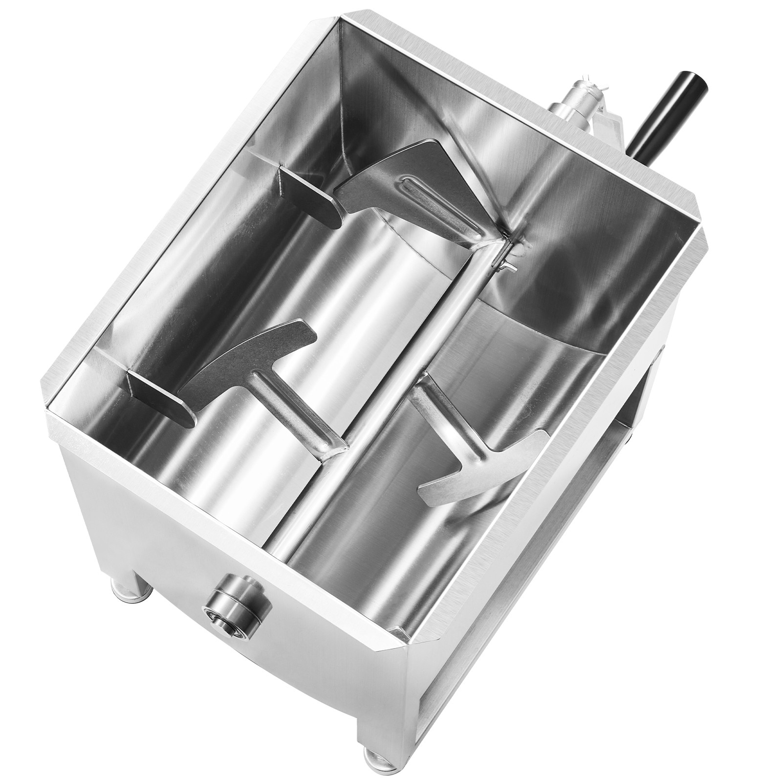 VEVOR Manual Meat Mixer Fixed Tank Mixing Max 60LB for Meat Sausage Mixer