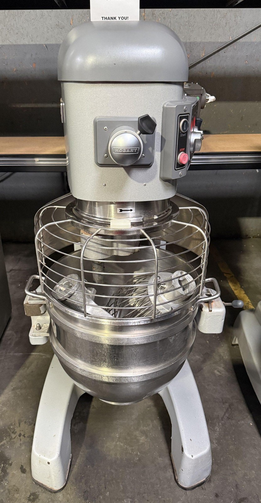2021 HOBART HL600 60QT BAKERY DOUGH MIXER W/ BOWL, WHISK and PADDLE ATTACHMENTS