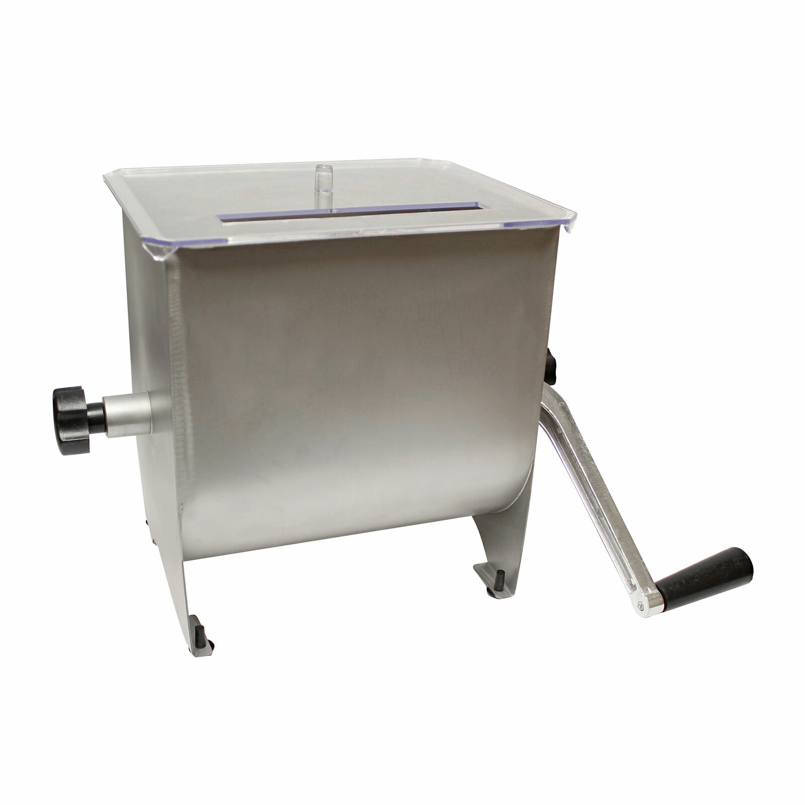 Manual Meat Mixer with Hopper 20lbs Sausage Mixer Machine Meat Mixer with Lid