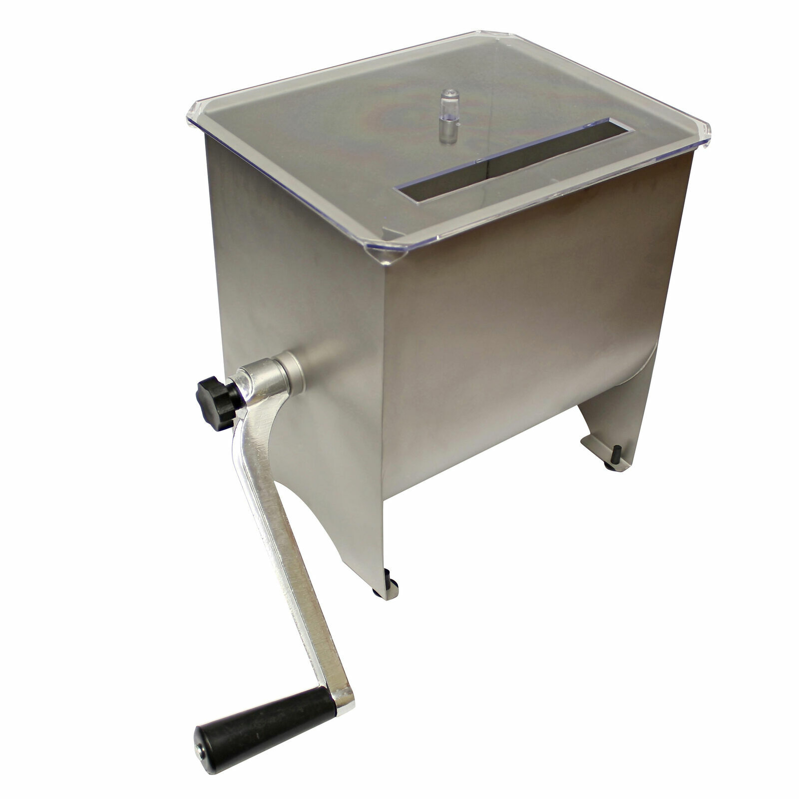 Manual Meat Mixer with Hopper 20lbs Sausage Mixer Machine Meat Mixer with Lid