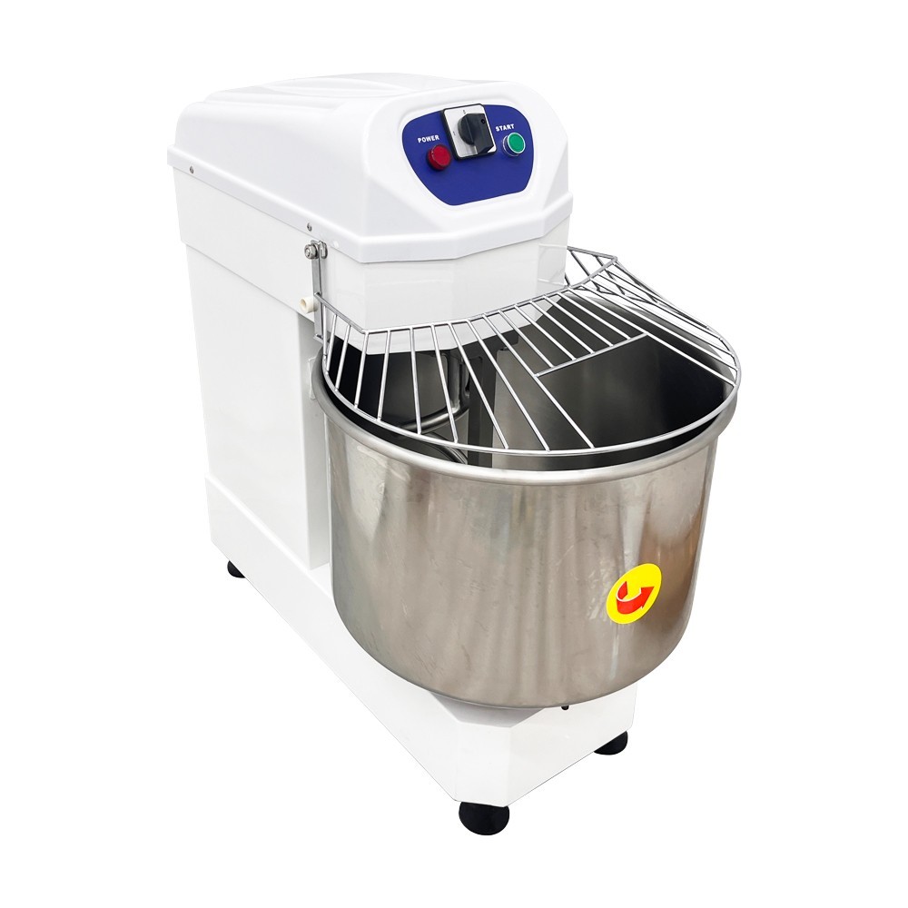 60QT Commercial Spiral Dough Mixer 220V Commercial Food Stand Mixer Machine