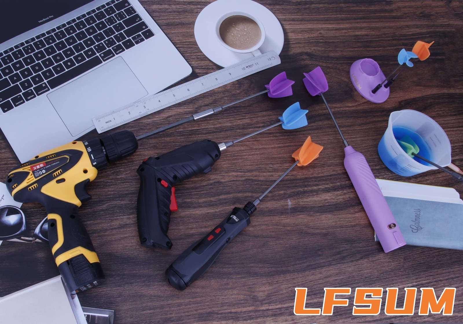 Silicone Resin Mixer Epoxy Paddles,Reusable Reusable Paint and Resin…