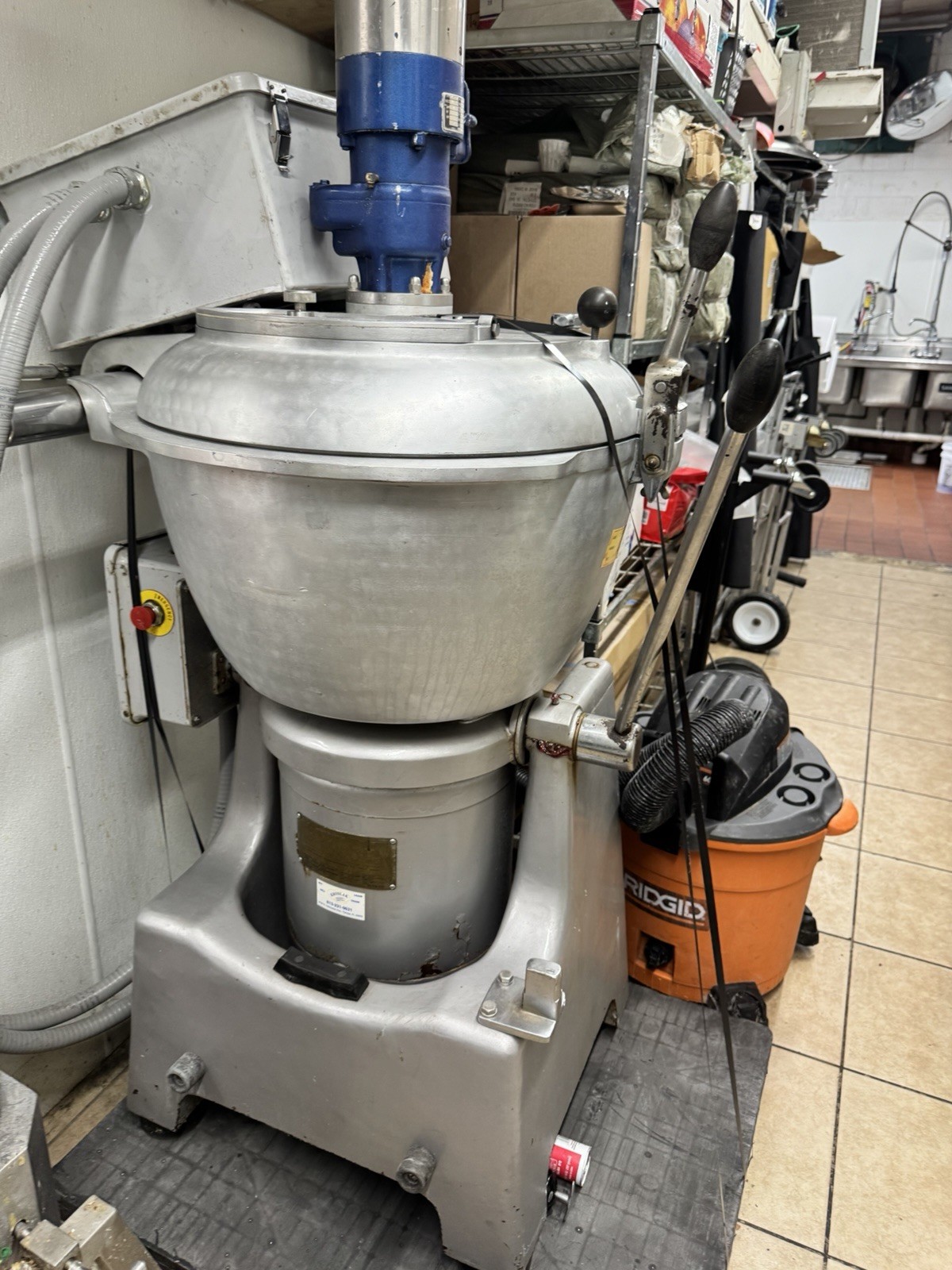 Hobart Vcm 60 Kort Vertical Cutter/Mixer Food Processor Three Faz 60 Hz 220V.