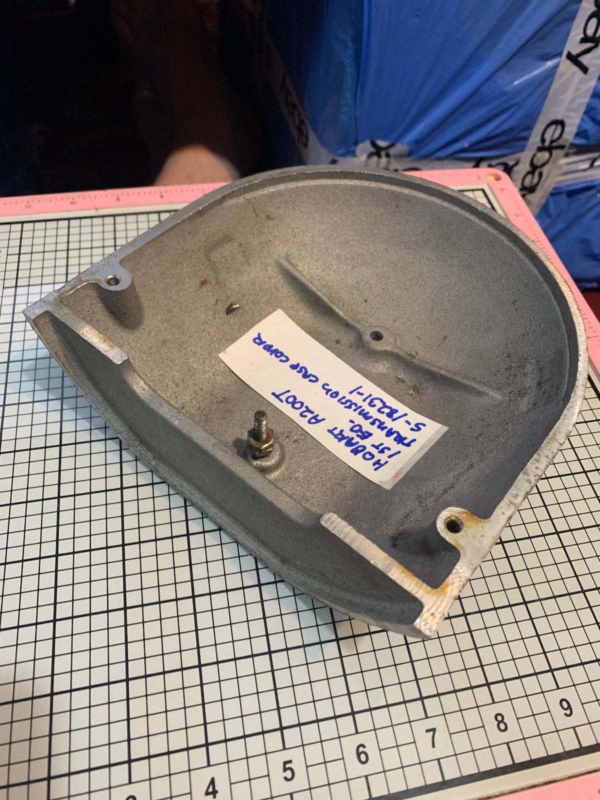 Transmission Case Cover, S-183231-1, OEM Hobart A200T 1st ed. 20 QT Mixer