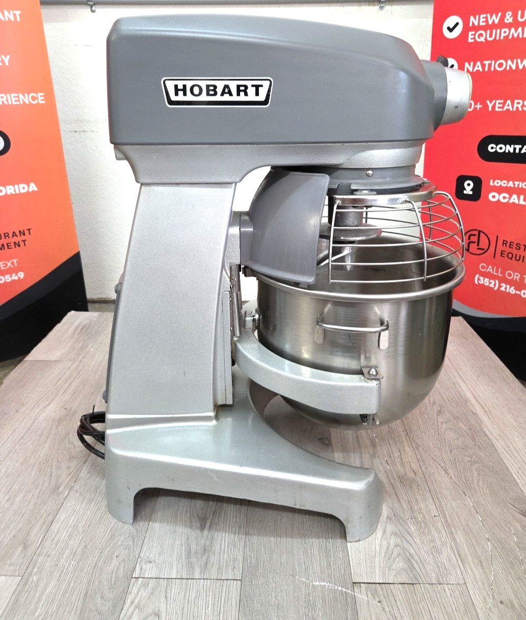 HOBART Mixer HL200 20 Quart With NEW HOOK/BOWL – 1/2 HP – Watch Running Video!