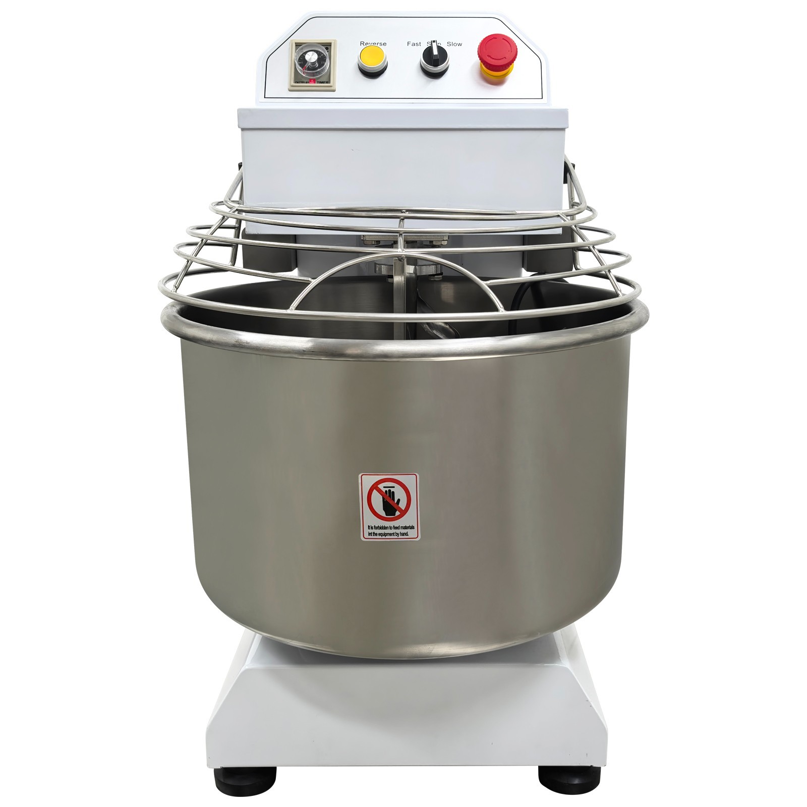40qt Commercial Dough Mixer Kneading Machine Dual-action 2-speed Blender