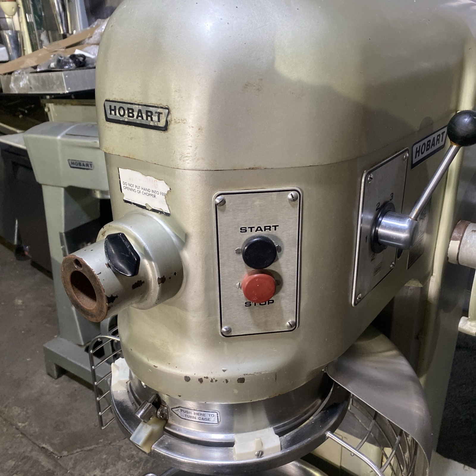Pre-Owned Hobart 60-Quart Mixer Model H-600 With Safety Gate TESTED