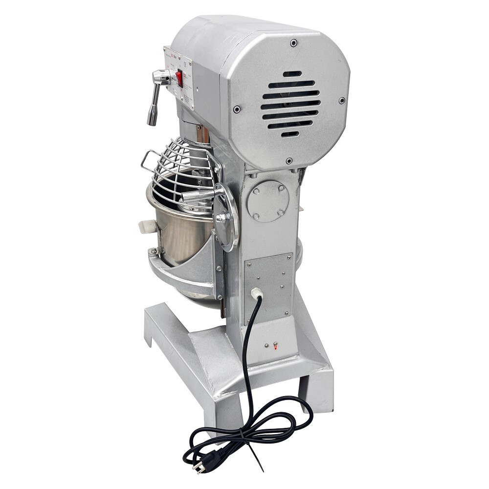 20L Dough Mixer 3 Mixing Functions Food Mixing Kneading Machine Bakery Kitchen