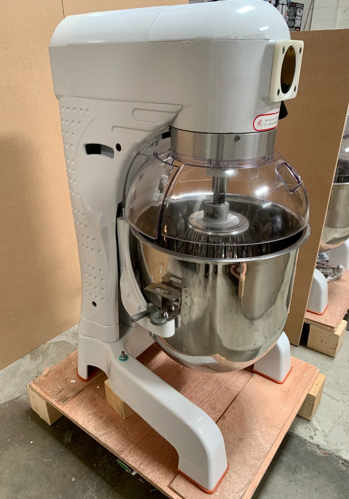 25L 1100W NSF Commercial Dough Food Mixer 3 Speed for Pizza Bakery & Restaurant