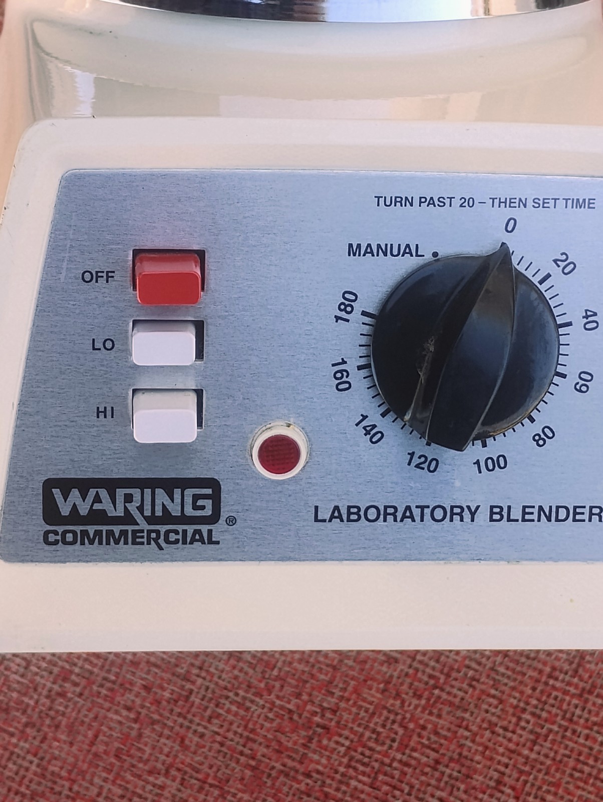 Waring Commercial 31BL91 Laboratory Blender Base with Timer 2-Speed 120V Tested