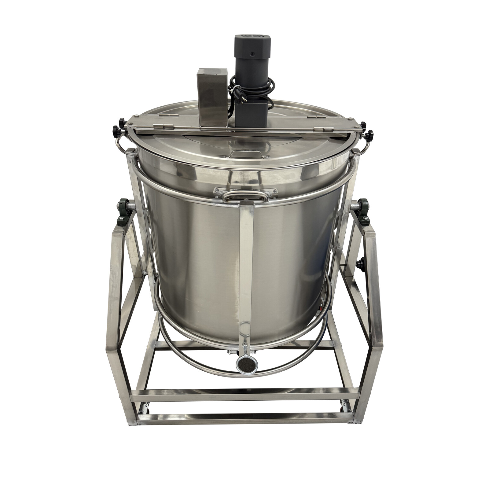 70L Automatic Hotpot Sauce Stirrer 110V Electric/Gas Use For Commercial Kitchen