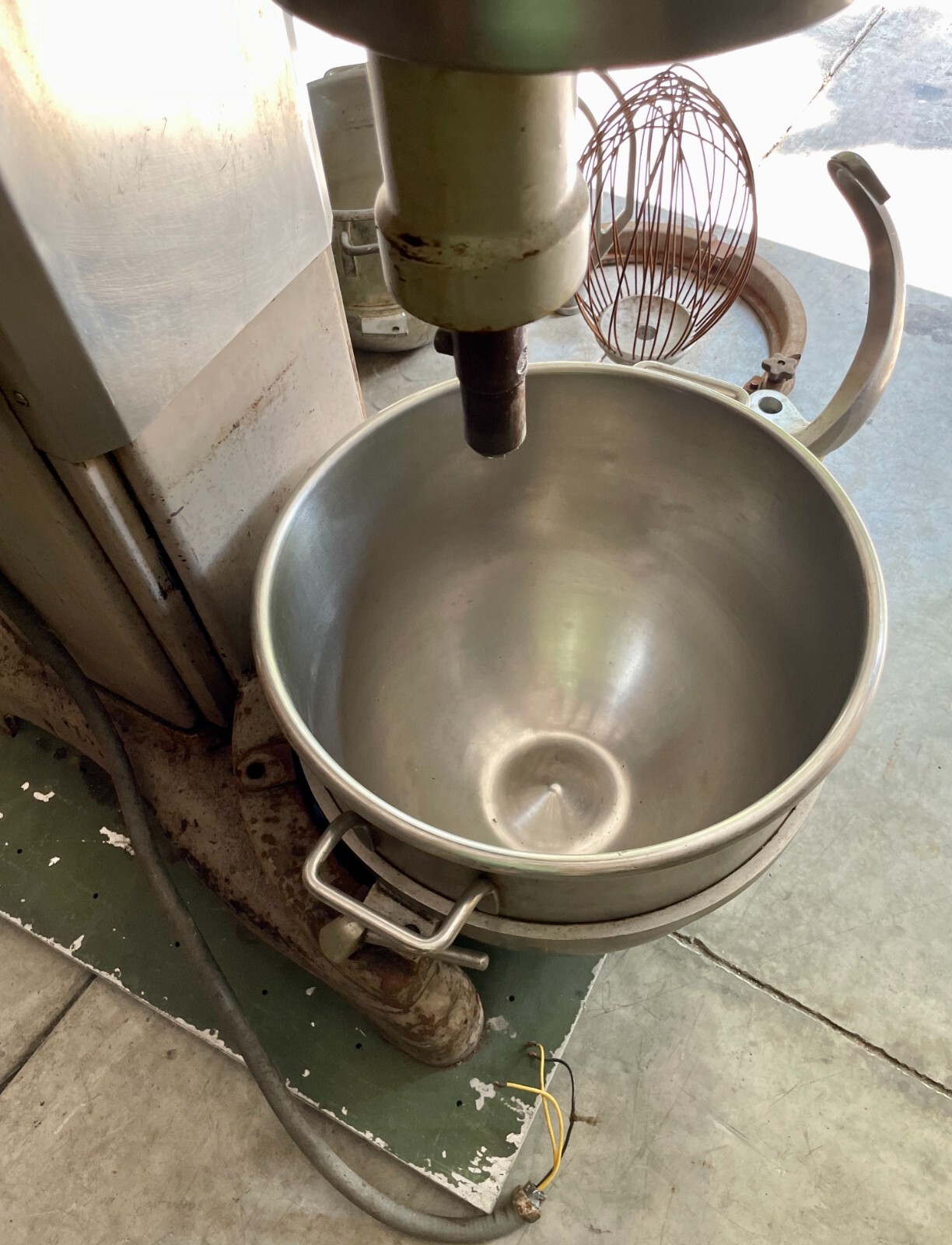 Hobart H-600 Mixer 60qt Bowl Pizza Dough Hook Paddle Whisk 30qt Bowl Adapter 3PH
