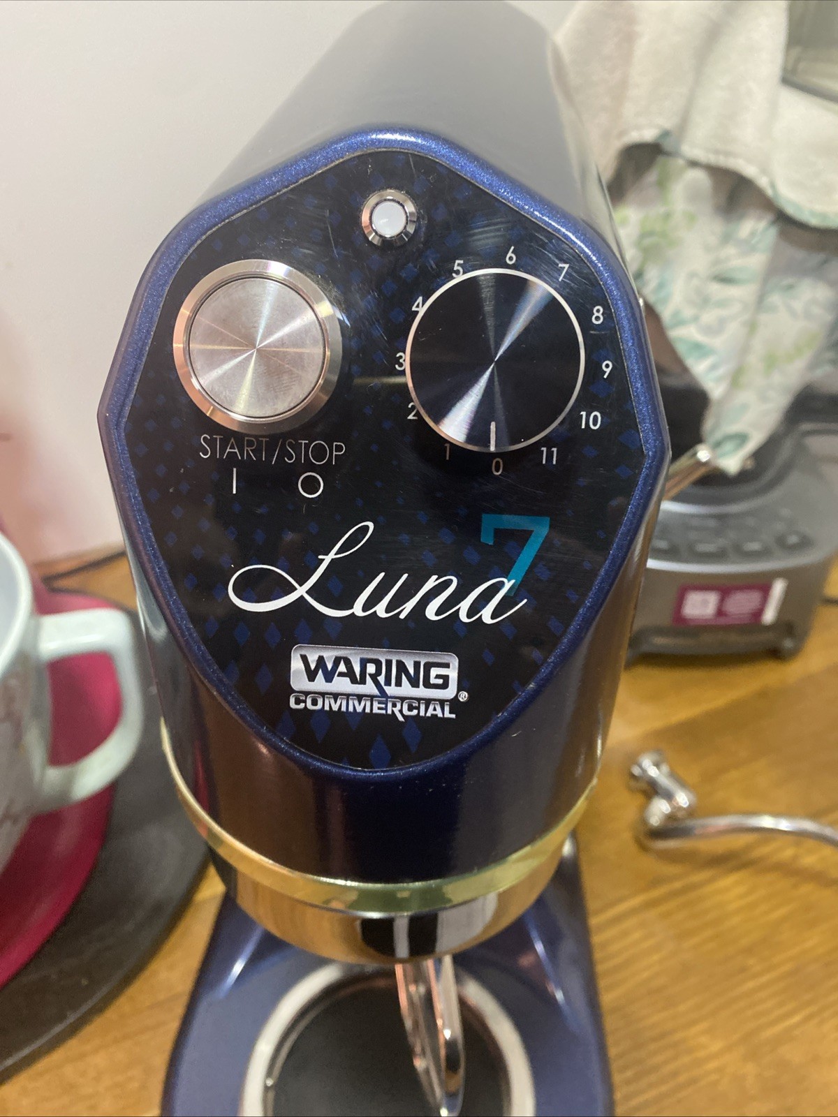 WARING WSM7L Commercial Luna Planetary Countertop 7Qt Stand Mixer PLEASE READ
