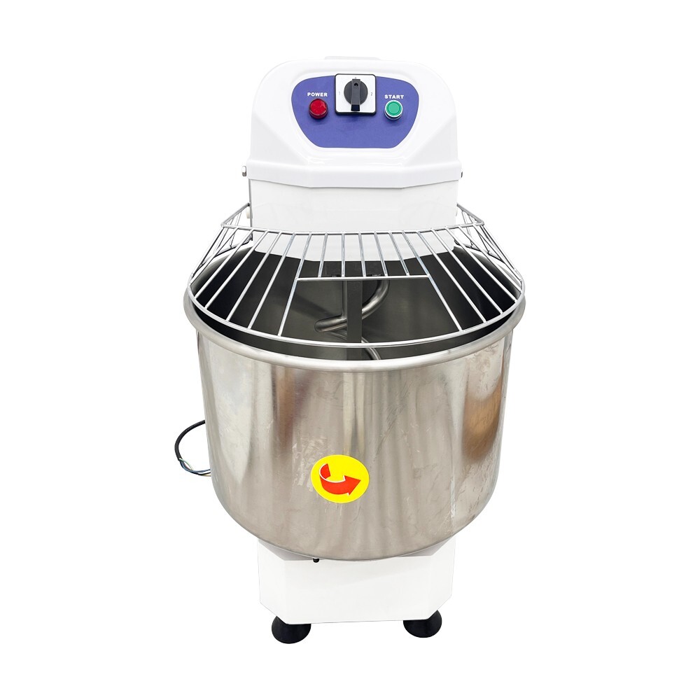 220V Double Action Double Speed Dough Mixer 60L Inverter Dough Mixer Commercial
