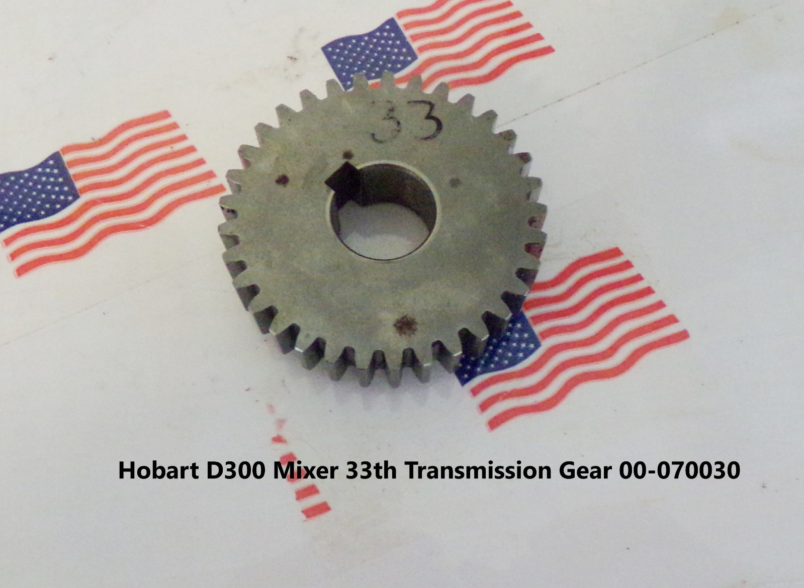 Hobart D300 Mixer 33th Transmission Gear 00-070030