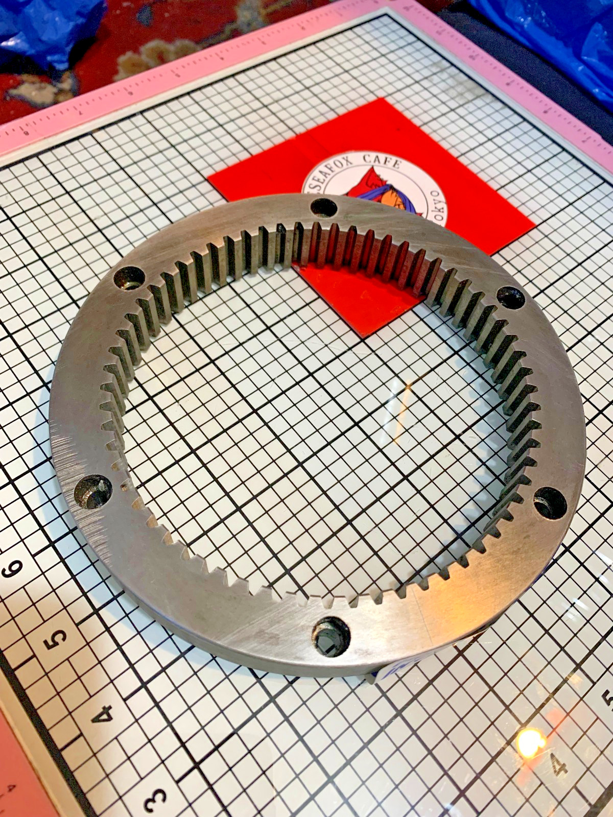 63T Planetary Ring Internal Gear 15216-1, OEM Hobart A200T 1st ed. 20 QT Mixer