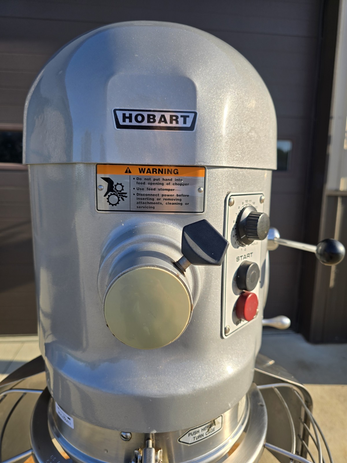 Hobart 60qt Dough mixer H600T Pizza Bakery Donut restaurant bowl guard