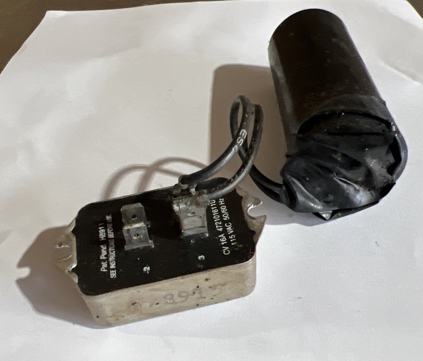 Genuine Hobart A120 12 Qt Mixer Rotor Capacitor Start Switch