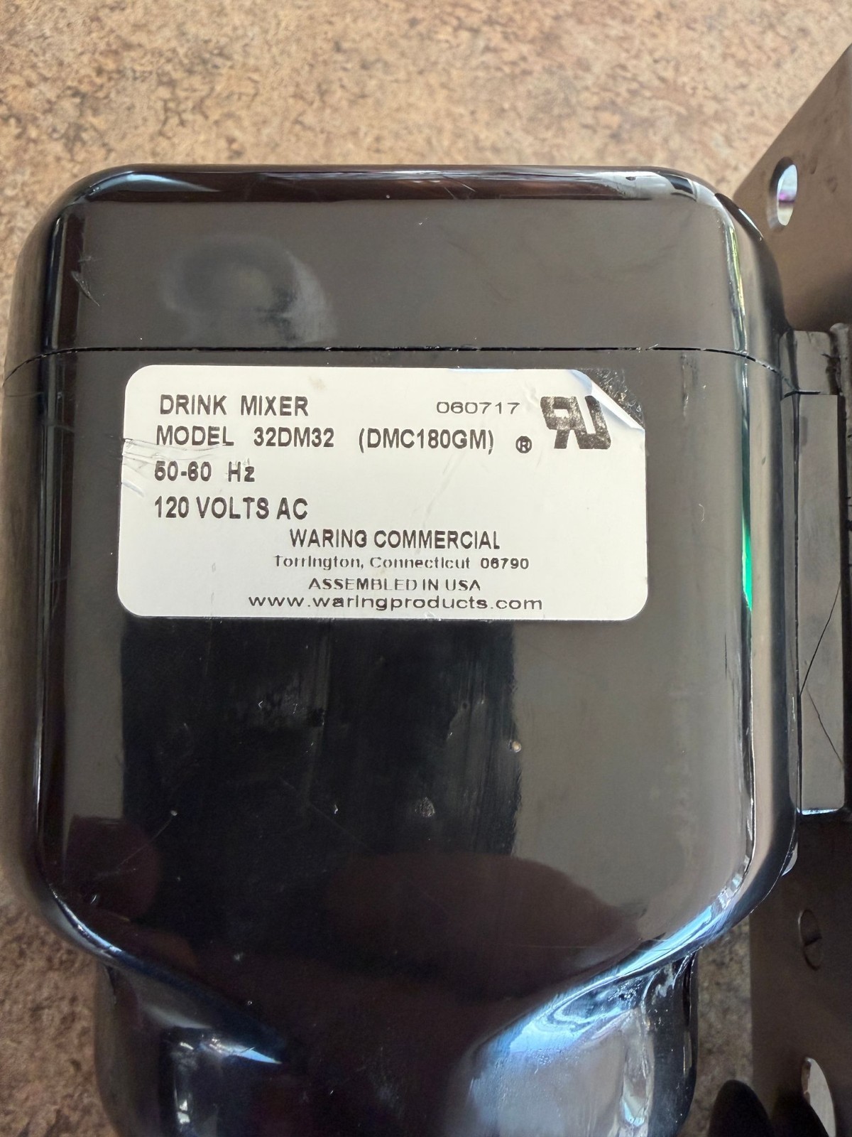 Waring Commercial Drink Mixer Body/Motor Assembly 32DM32 — TESTED WORKING!