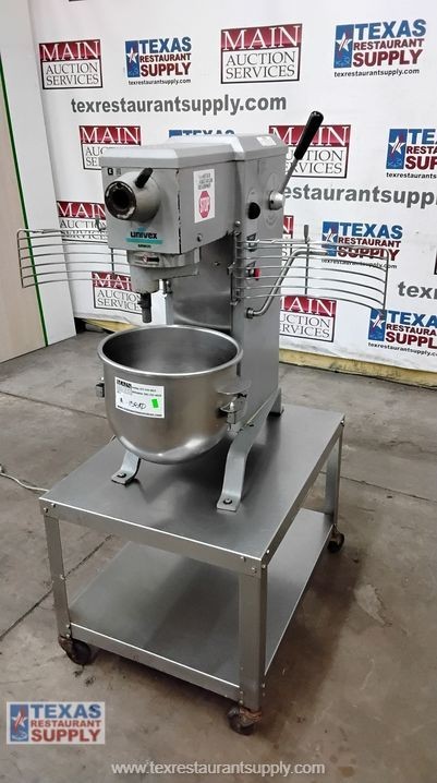 Univex 20 Quart Planetary Dough Mixer with Equipment Stand