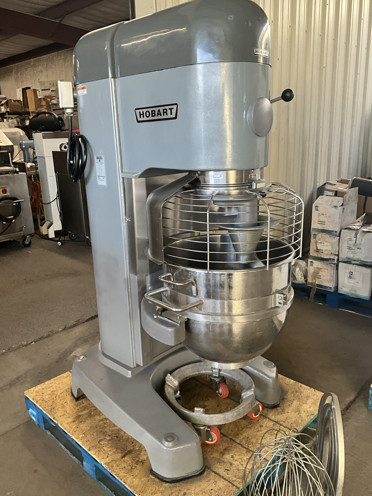 Hobart 80qt Dough mixer M802 Pizza Bakery Planetary Floor Mixer Bowl 80qt hook