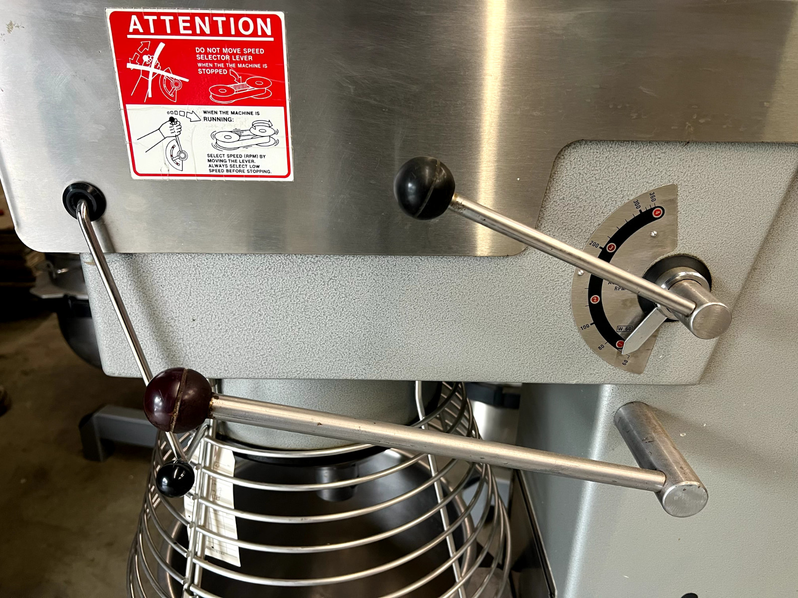 Mixer Varimixer for Bread & Dough W60 60QT & 40 QT Bowl, Beater, Hook & Guard !