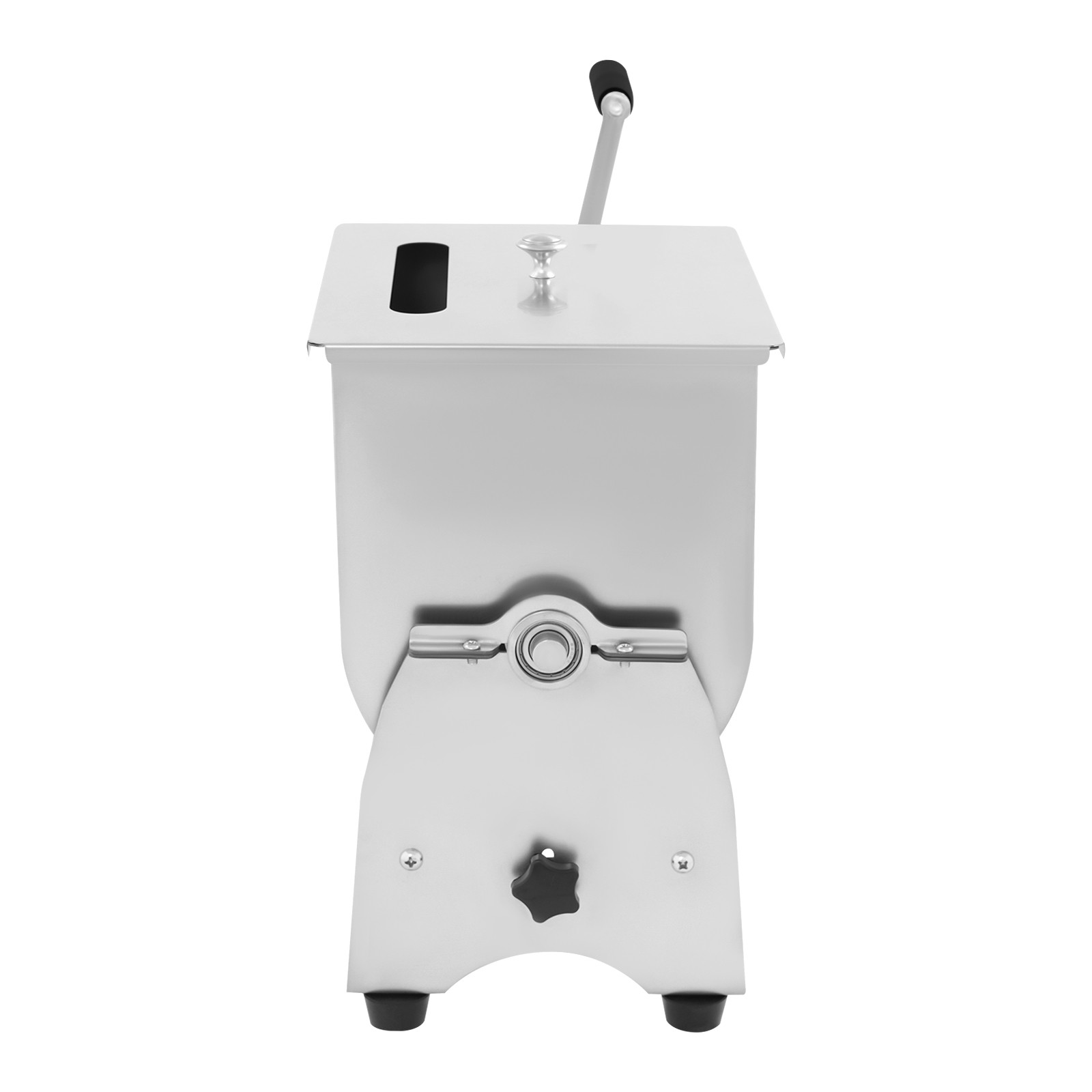 22LB 90° Tilt Manual Meat Mixer Hand Meat Sausage Mixer Machine Stainless Steel