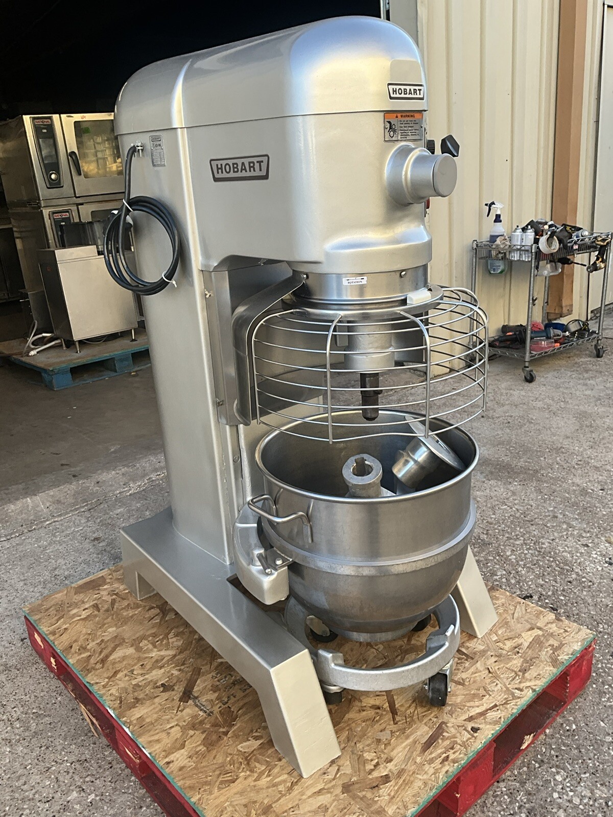 Hobart 60qt Dough mixer H600T Pizza Bakery Donut Pastry Shop bowl guard Hook