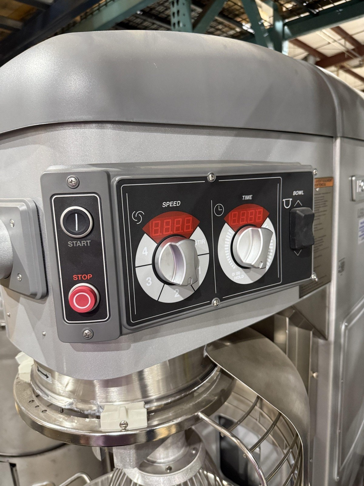 2025 HOBART HL600 60QT BAKERY DOUGH MIXER W/ BOWL, BOWL GUARD and ALL ATTACHMENT