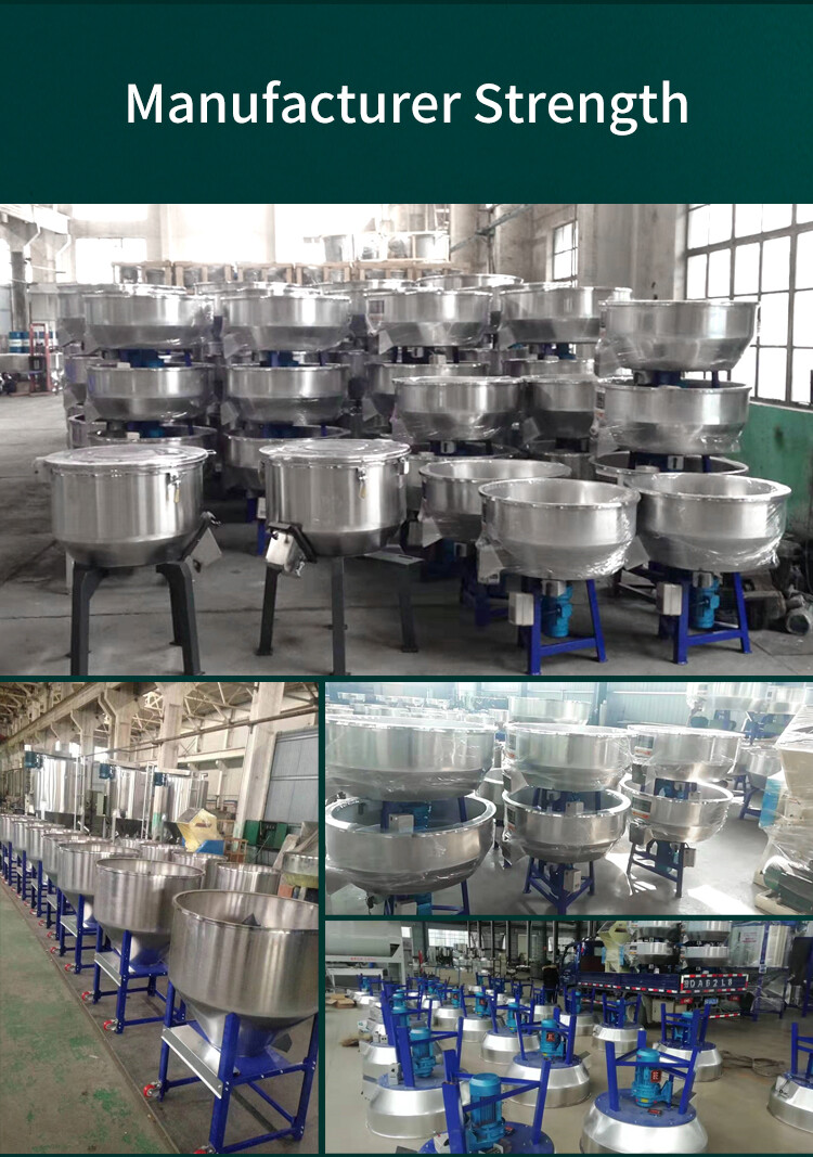 Industry 50-500KG Mixer Color Mixer Plastic Pellet Feed Mixer