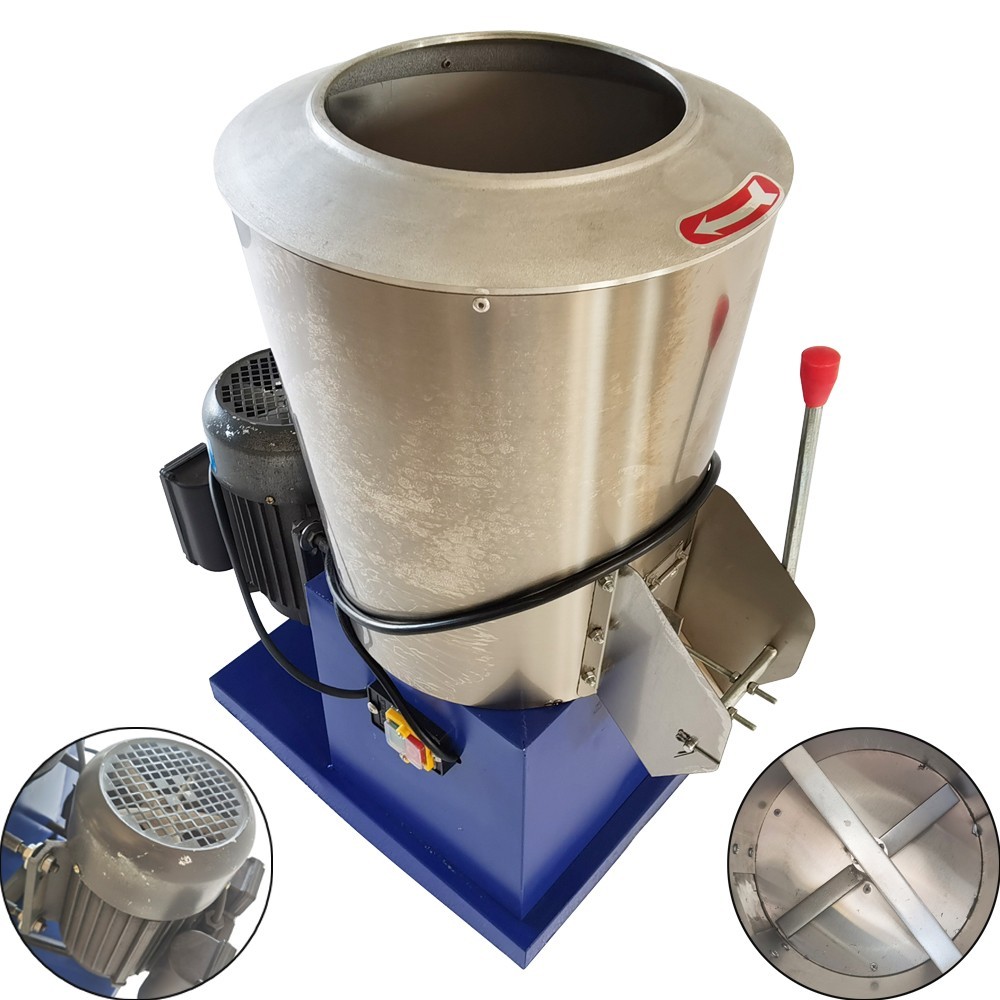 Commercial 110V 1500W Vertical Stainless Steel Flour Mixer 15kg Capacity