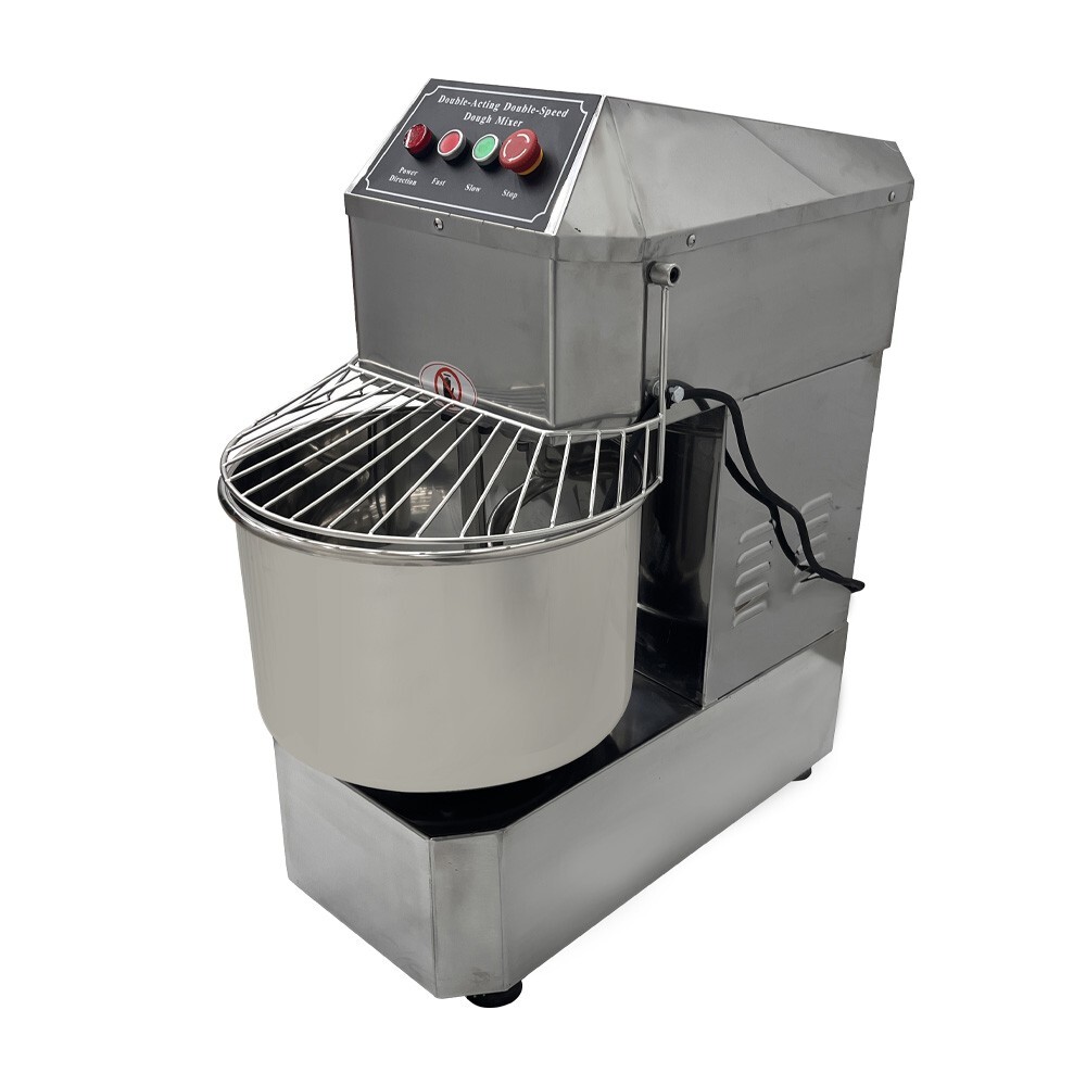 Easy Clean 20L Commercial Dough Mixer 110V All Stainless Double Speed Kneader