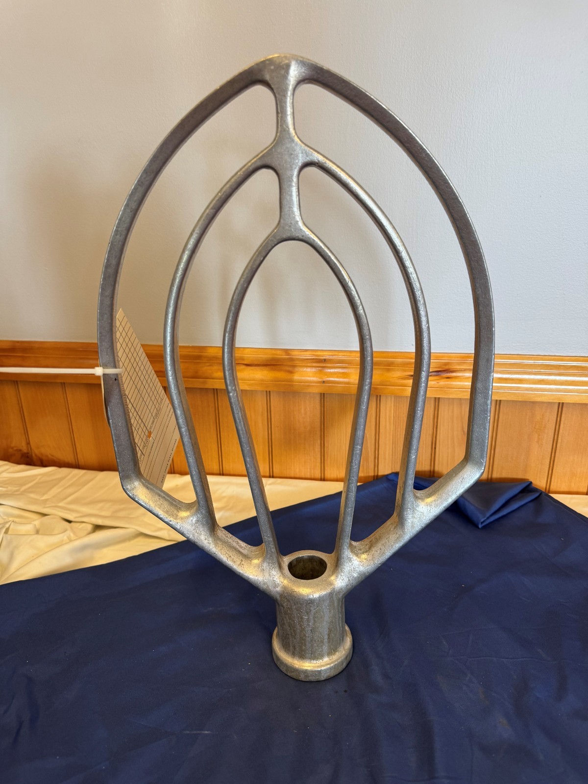 Hobart 00-275885 B Flat Beater, Aluminum, 60 Quart 2B4