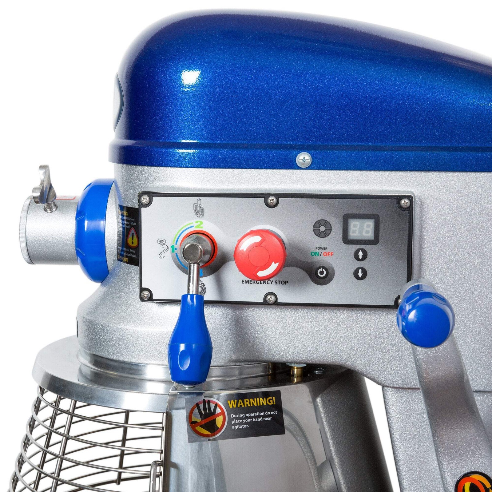Vollrath 40758 30 Qt. Planetary Floor Mixer with Guard & Standard Accessories –