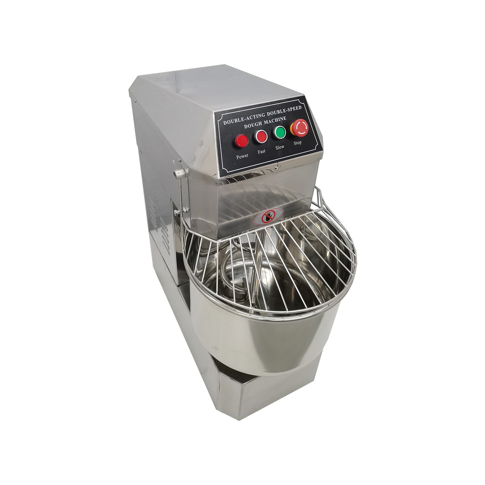Commercial Electric Dough Mixer 20QT Stand Flour Mixing Machine 1100W Double Act