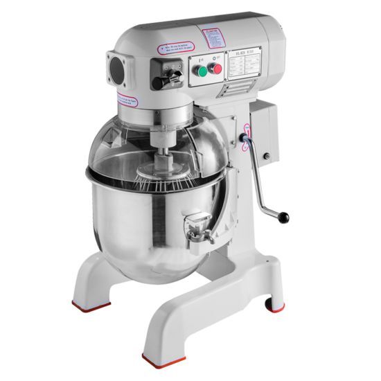 Prepline B20M 20 Qt. Gear Driven Planetary Mixer with Guard