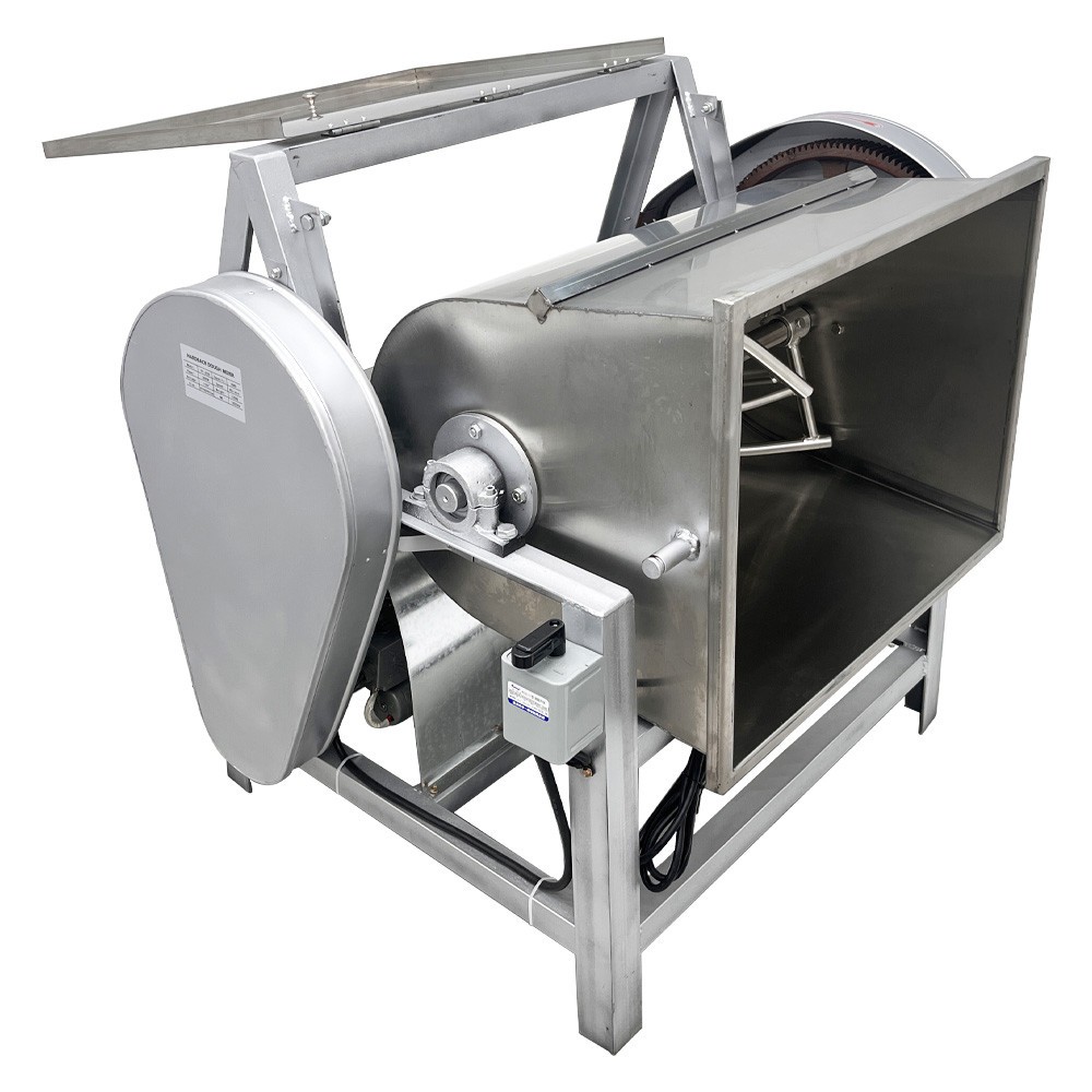 50kg Electric Dough Kneading Machine w/ 90 Degree Tilt Bowl 110V Food Mixer